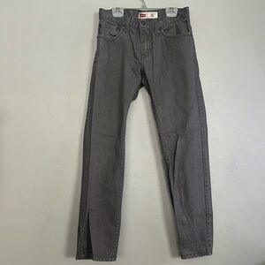 Levi’s boy 511 slim fit gray denim jeans